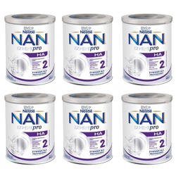 Nestle NAN HA 2 ZESTAW 6x800g