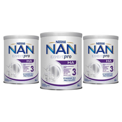 Nestle NAN HA 3 zestaw 3x 800g