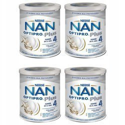 Nestle Nan 4 PLUS ZESTAW 4x800g puszka