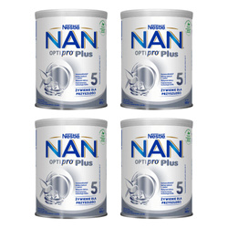 Nestle NAN 5 Plus zestaw 4x 800 g