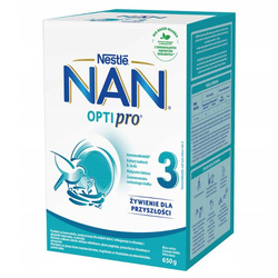 Nestle NAN 3 Optipro 650 g KARTON