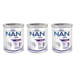 Nestle NAN HA 2 Zestaw 3x 800 g